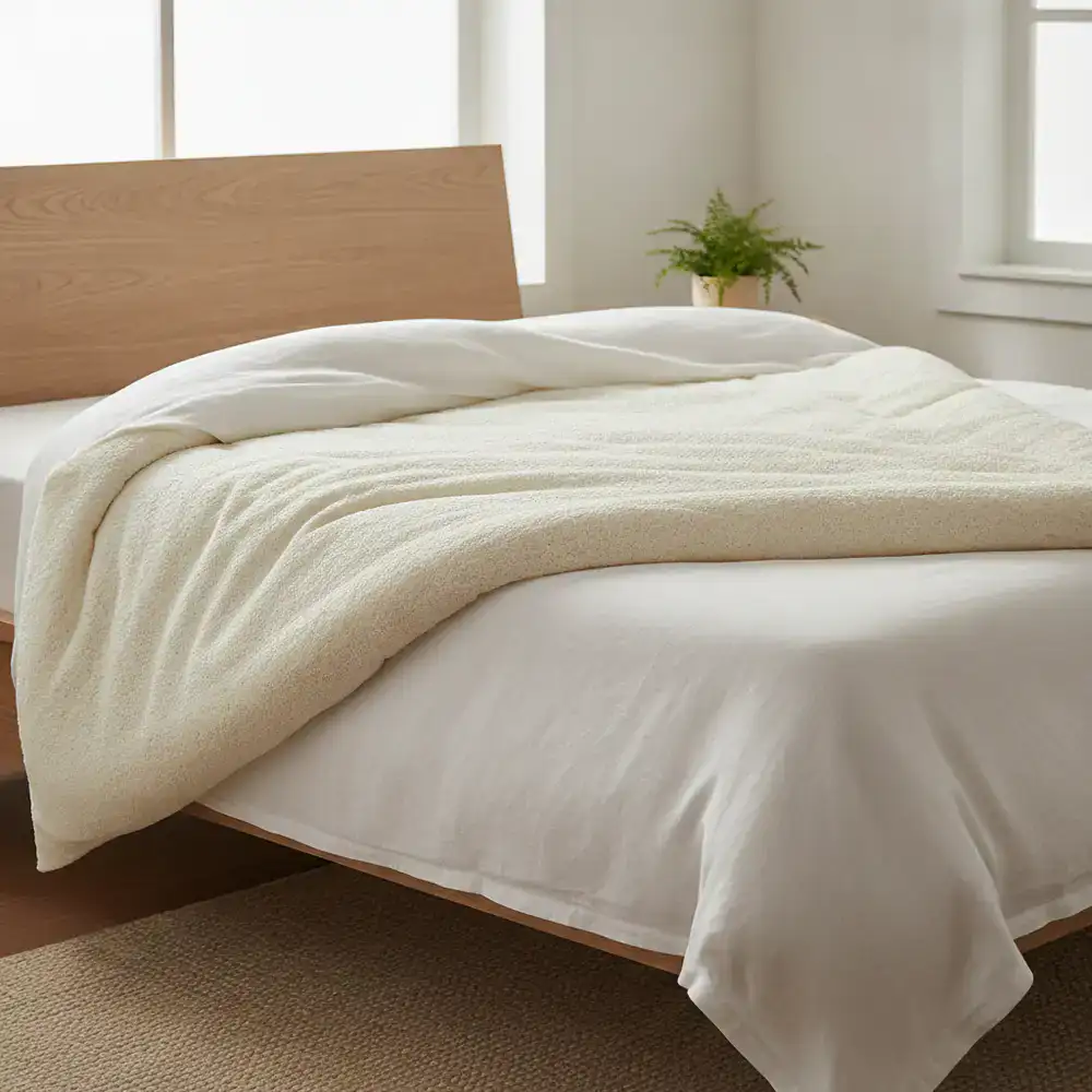 Premium natural latex mattress topper